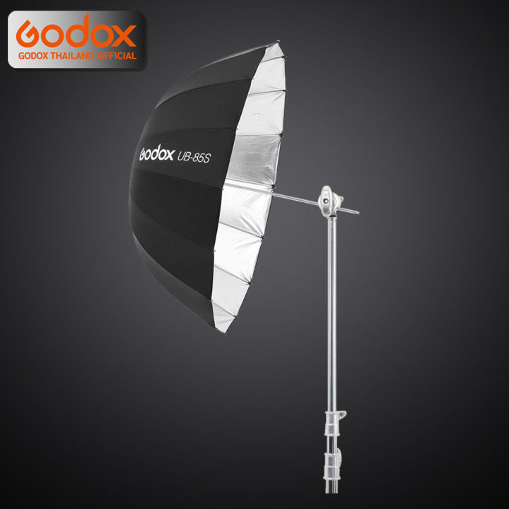 godox-umbrella-ub-85s-ร่มสะท้อน-เงิน-ดำ-85-cm-33-5-inch-white-black-parabolic-umbrella-85-cm