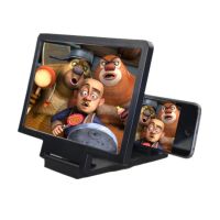 3D Mobile Phone Screen Magnifier HD Amplifying Stand Movie Video Foldable Desktop 5.5 inch Bracket Folding Phone Holder