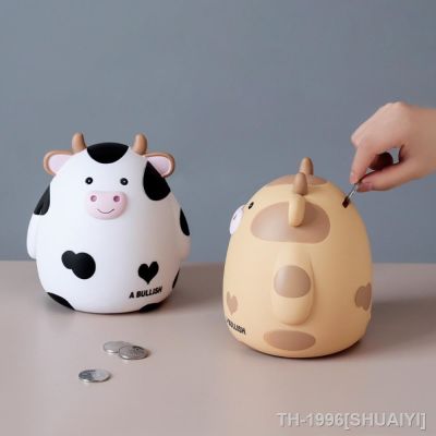 ❍✒ Grande Piggy Bank for Kids Money Moeda de plástico para atrair dinheiro Jar Coins Poupança Criança Presente Decoração