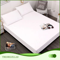 Multiple Sizes Waterproof Mattress Protector Solid Cover Cloth Bed Protector Pad Bed Sheet Bugs Proof Mattress Topper Queen