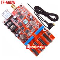 TF-A6UW USB WIFI Single Dual color F5.0 P10 LED controller card 768*32 384*64 384*32 192*64 pixel