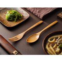 [COD] Wusang wooden western tableware spoon fork four-piece set gifts items cross-border