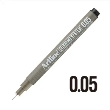 Artline Technical Drawing System Black Ink Pen 0.05mm-0.8mm, Art Design, 9  Pens