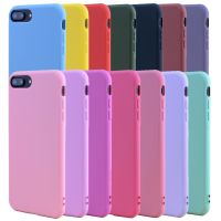 Silicone Candy Case For iPhone SE 2020 7 8 Plus X Colorful Matte Silicone soft TPU Cover Coque for iPhone 11 12 XR 6 6S 7 8 Plus