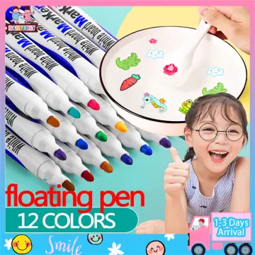 Magical Water Painting Pen Water Floating Doodle Pen Colorful Kids Drawing  Marker Early Education Toy Magic Whiteboard Marker