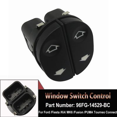 ☢►♂ Electric Power Window Switch Driver Side Lifter Winder 96FG-14529-BC For Ford TRANSIT Fiesta Fusion STREET KA PUMA 96FG14529BC
