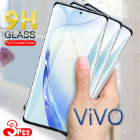 3ชิ้น Y78ฟิล์มกระจกนิรภัย Vivo V29 Y78 5G V25 V27 Pro X90 HD แบบเต็มหน้าจอฟิล์มป้องกันป้องกันลายนิ้วมือและป้องกันรอยขีดข่วน