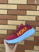 True photo sport shoes Hoka sneaker plum red men women running fitness gym