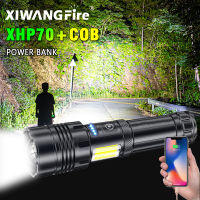 LM Glare Super XHP70 Powerful Led Flashlight Torch XHP50 High Power USB Rechargeable Tactical Flash Light 26650 Led Lantern