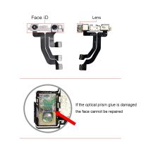 I2C Dot Matrix ID Repair Optical Lens Original Rubber Replacement Gasket Phone Apron Gasket for X-12pro Max