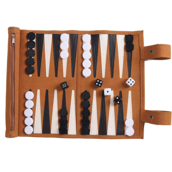 Backgammon Board Collapsible Backgammon Sets for Kids Classic Board Games Smart Tactics Best