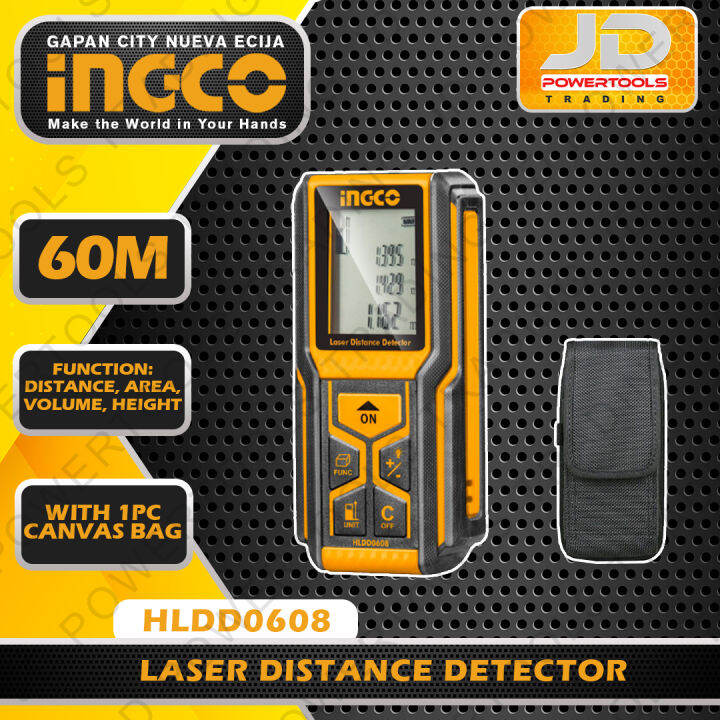 INGCO HLDD0608 60M Laser Distance Detector Measurer Meter Lazada PH