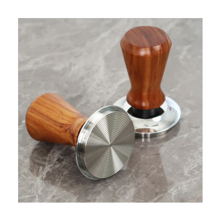 51mm-coffee-tamper-wooden-handle-barista-maker-grinder-handmade-coffee-powder-hammer-tamper-ripple-base