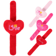 ROSENICE Toys Slap Bands Valentines Bracelets Day Snap Decorative Heart
