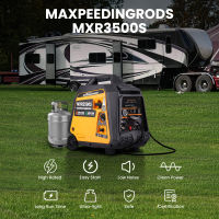 maXpeedingrods 3300W 3500W เครื่องปั่นไฟเบนซิน อินเวอร์เตอร์ เครื่องปั่นไฟ Outdoor Quiet Digital Generator Motorhome Caravan 3500-Watt Gas แรงม้าเครื่องยนต์ 3100 วัตต์ เครื่องปั่