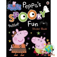 CLICK !! &amp;gt;&amp;gt;&amp;gt; หนังสือภาษาอังกฤษ Peppa Pig: Peppas Spooky Fun Sticker Book [Paperback] มือหนึ่ง