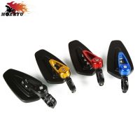 Moto Mirrors Rearview Blue Glass Handle Bar End Rearview For 125 200 390 690 690 990SM 790 990 1190 950 ADVENTURE 1050