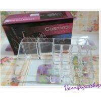 กล่องอะครีลิคสี่เหลี่ยม ไล่ระดับ 4 ชั้น cosmetic organizer