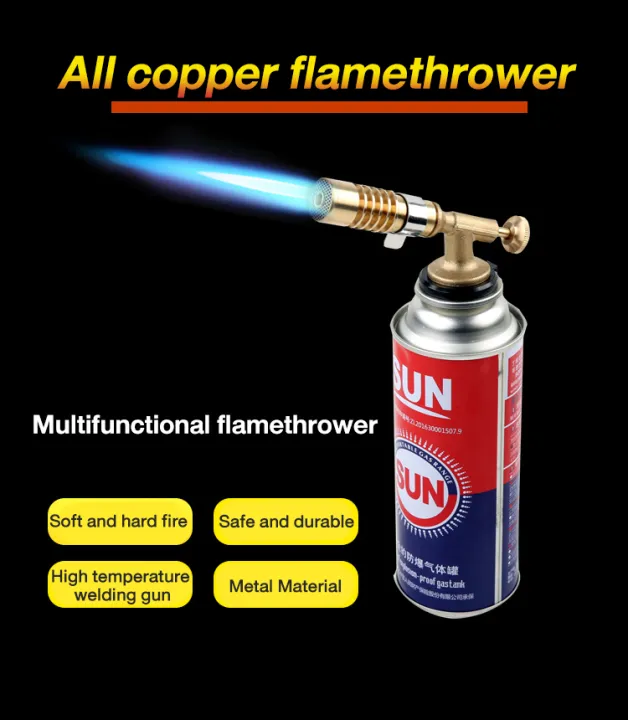 CHOAH Gas Torch Welding Torch Kitchen Cooking Gas Butane Culinary Torch