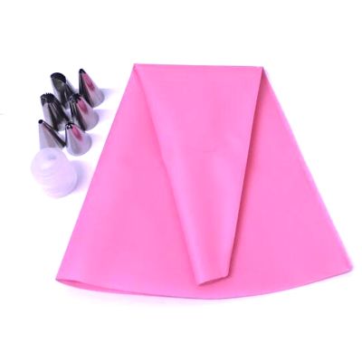 【CC】❣  8PCS/set Piping Silicone   6 Icing Nozzle Fondant Decorating Tips Sugarcrcraft Pastry Tools