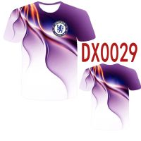 2023 newLightning-colored pattern on shoulder, 3D-printed CHELSEA pattern on chest, summer short sleeve for men, comfortable and breathable