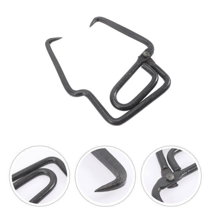 Luxshiny Freezer Holder Ice Block Tong Ice Tong For Ice Statue Ice