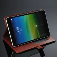 For Xiaomi M 4 8 inch PU Leather Tablet Case For Xiao Mi M 3 2 Protective Shell Skin + Touch pen