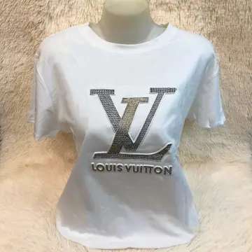 Louis Vuitton, Tops, Louis Vuitton Womens Embossed Sleeve Monogram Tshirt  Nwt