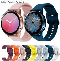 {zhiyun Watchshop}สายนาฬิกา22มม. 20มม. สำหรับ Samsung Galaxy Watch 4 Active 2 44มม. 40มม. 3/คลาสสิก42 46มม. Gear S3 Frontier ซิลิโคน Smartwatch Band