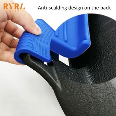 1pc Silicone Anti-scalding Clip Oven Gloves Tray Pot Dish Bowl Holder Heat Soup Pot Fixed Thicken Clip Kitchen Tools Gadgets