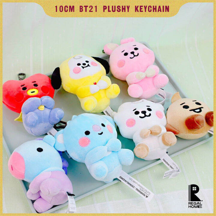 10cm BTS BT21 Plushies Cute All Members Plush Stuff Toys | Lazada PH