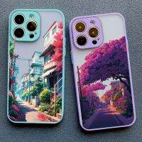 【เคสโทรศัพท์ฉี】เคสโทรศัพท์ทิวทัศน์ถนนเมืองโตเกียวญี่ปุ่นสำหรับ iPhone 13 12 12 Pro Max Mini 11 14 Pro Max 14 7 8 Plus SE XS X XR