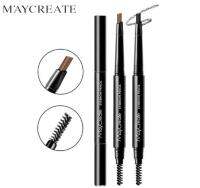 ใหม่ล่าสุด !!  MAYCREATE drawing eye brow ดินสอเขียนคิ้วกันน้ำ เนื้อเนียนติดทนนาน *1 ชิ้น