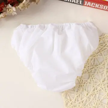 6pcs/set Disposable Non Woven Paper Brief Panties Underwear Ladies