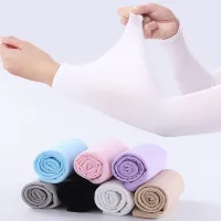 【CC】 Cycling Anti-sunburn Sleeve Silk Protection Arm Woman Man Outdoor Fishing Sleeves for Warmer