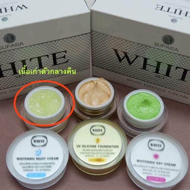 กระปุกเล็ก-ครีมไวท์เอสเซนส์-ไนท์-5-กรัม-white-essence-night-cream-ไม่มีกล่อง