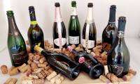 ขวดเปล่าสปาร์กลิงไวน์ (Sparkling wine) หนาๆ หนักๆ
