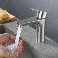 hot【DT】☬  304 Paint Sink Faucet Hot and Cold Basin Durable Lavatory Accessories