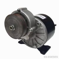 【YF】■✥  250w 12V 24V 36V  gear brushed motor with belt pulley brush electric tricycle  Electric bicycle