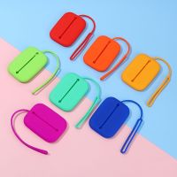 ☃卍✕ 1PC Creative Gift Silicone Key Case Multi-function Drawstring Silicone Keychain Silicone Key Case Key Purse Wallet Mini Card Bag