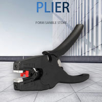 Automatic Electrical Wire Cable Stripper Stripping Plier Terminal Crimper Hand Tool Cable Cutter Black Crimper