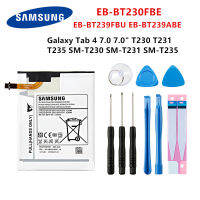 SAMSUNG Orginal Tablet EB-BT230FBE EB-BT239FBU EB-BT239ABE 4000mAh Samsung Galaxy Tab 4 7.0" SM-T230T231T235+Tools