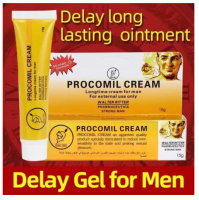 **จัดส่งที่รวดเร็ว**โปโคมิล ครีมชะลอการหลั่ง อึดทนนาน procomil​ cream พร้อมส่งไม่ระบุชื่อหน้ากล่อง