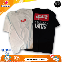 Dcee Shop เสื้อยืด เสื้อ VAN OF THE WALL (NEW) อัด Flex PU100 ยืดหยุ่น ไม่ยับ ไม่ร้อน งานป้าย GILDAN / Premuim cotton100% ผ้าคุณภาพดี ใส่สบาย ไม่ย้วย