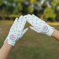 Ms han edition golf gloves with golf hands slip wear-resisting durable breathable armguard ChaoQian cloth gloves