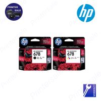 HP 678 Black Ink Cartridge HP 678 Tri-color Ink Cartridge ส่งเร็ว ส่งด่วน by printersale