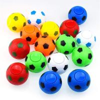 12 Soccer Party Favors Plastic Fidget Spinner Soccer Balls Rotatable Kids Birthday Party Prize Toys For Pinata Bag Fillers Gifts
