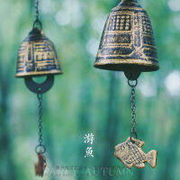 สไตล์ญี่ปุ่น Furin เหล็กหล่อ Wind-Bell Temple Wind-Chime Pray And Blessing ของขวัญแขวน Decor