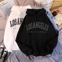 2023 NEWLos Angeles Letter พิมพ์ Hoodies ผู้ชายแฟชั่น Tracksuit ผู้หญิงเสื้อกันหนาว Hoodie Hip Hop Hoodie เสื้อผ้าของขวัญ Sweat