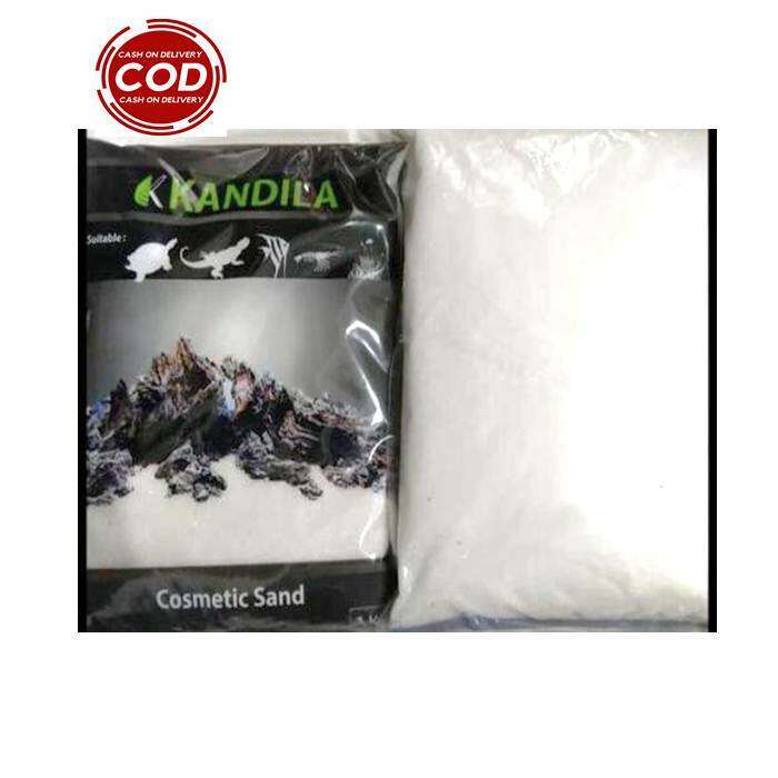 1 Kg Pasir Silika Putih Halus KANDILA Silica Sand Aquarium Aquascape